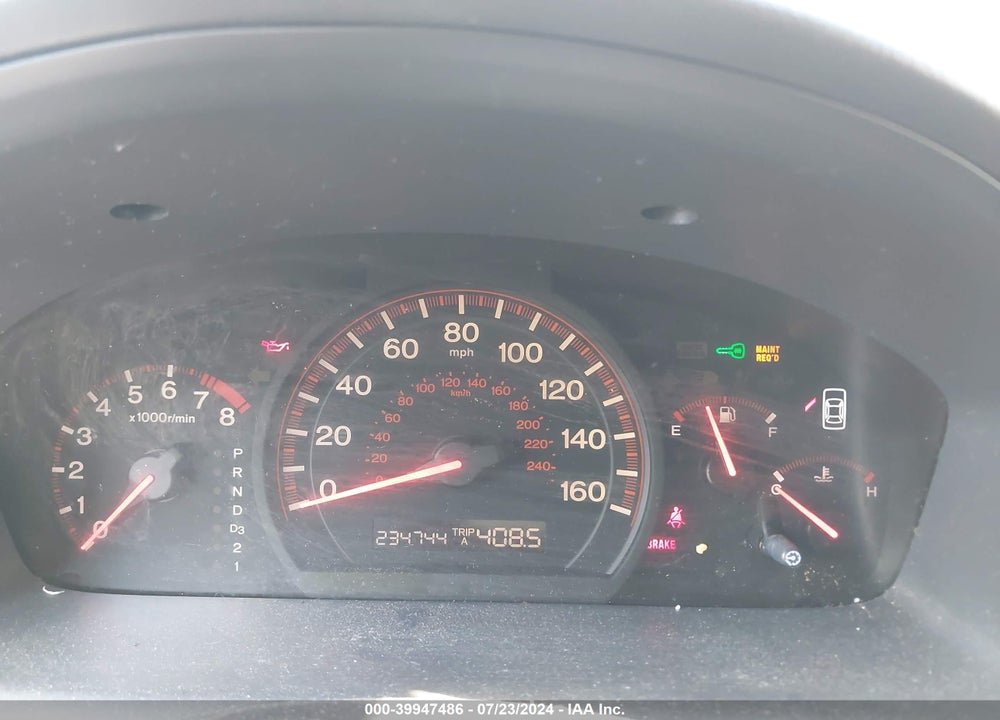 2004 HONDA ACCORD 3.0 LX VIN: 1HGCM82224A012442