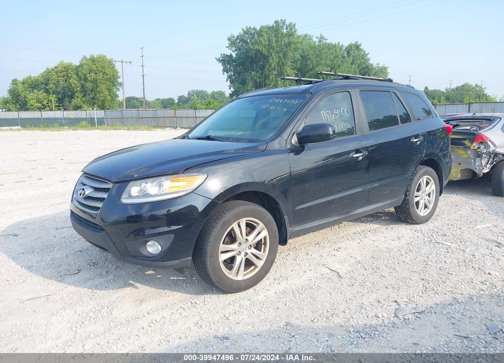 2012 HYUNDAI SANTA FE LIMITED V6 VIN: 5XYZKDAG7CG104228