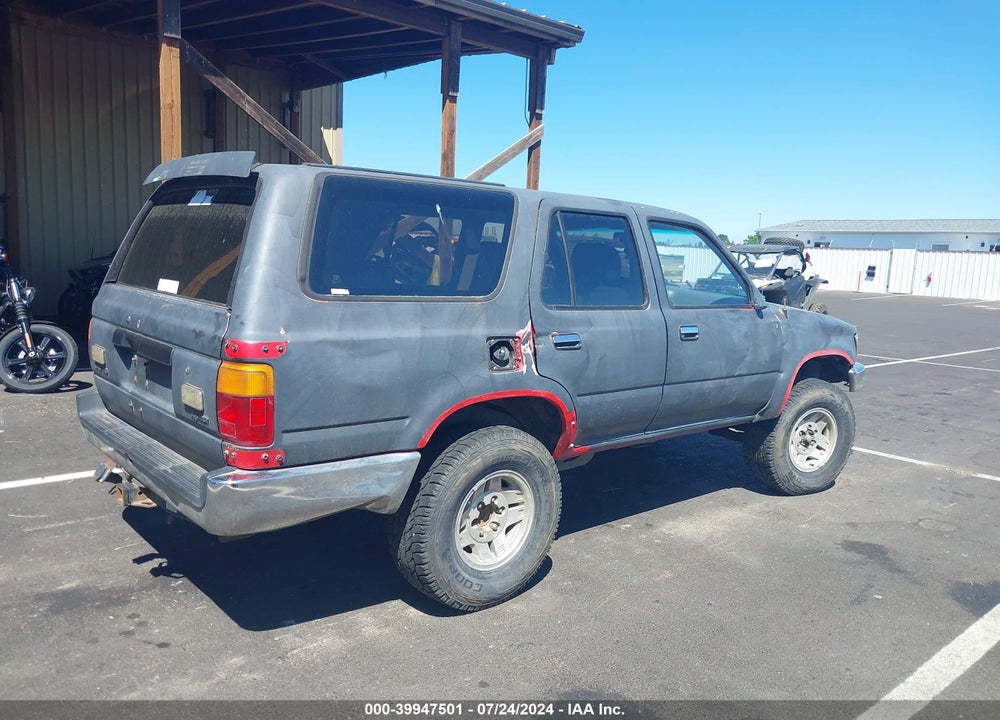 1991 TOYOTA 4RUNNER VN39 SR5 VIN: JT3VN39W1M8016512