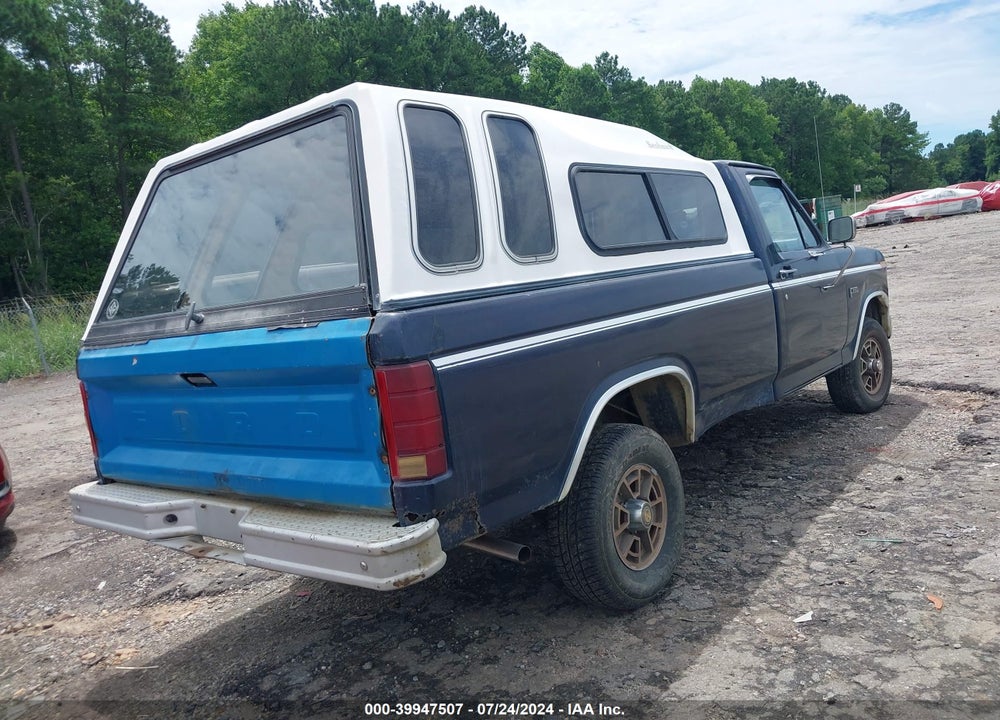 1984 FORD F150 VIN: 1FTEF14F0ENA33910