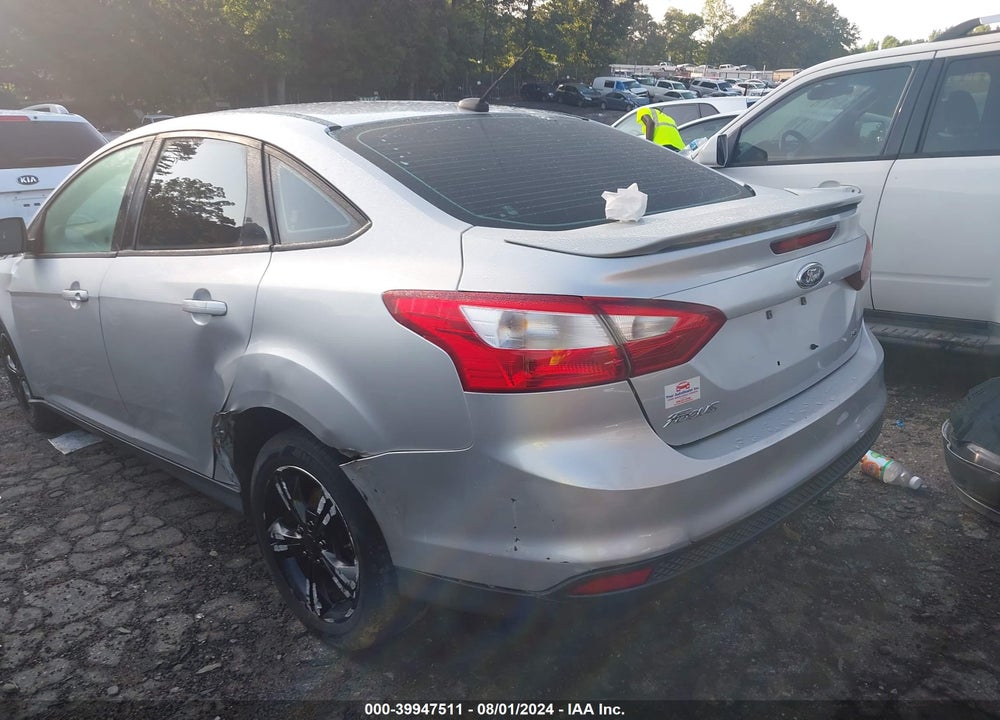 2012 FORD FOCUS SE VIN: 1FAHP3F24CL323663