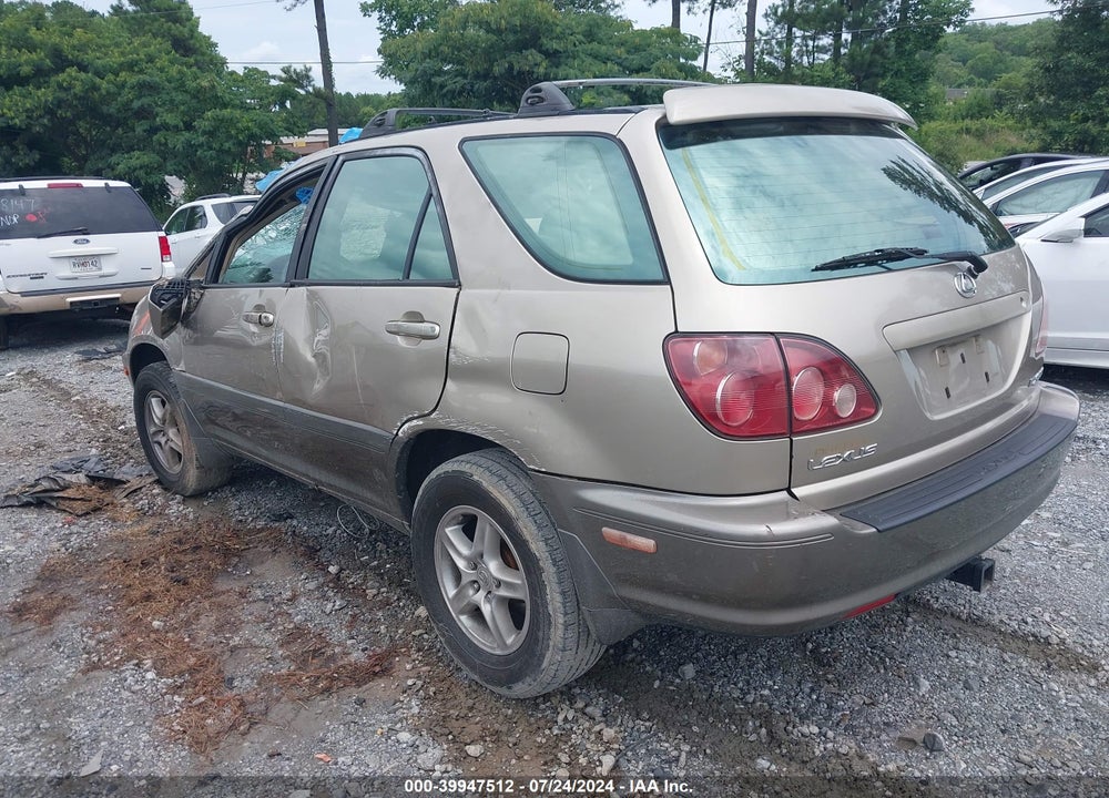 1999 LEXUS RX 300 VIN: JT6GF10U0X0041915