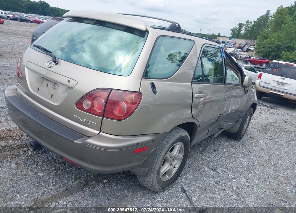 1999 LEXUS RX 300 VIN: JT6GF10U0X0041915