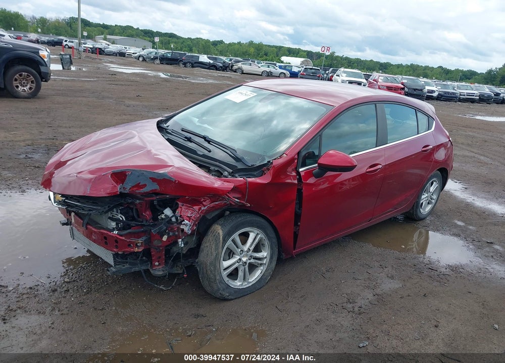 2018 CHEVROLET CRUZE LT AUTO VIN: 3G1BE6SM1JS616466