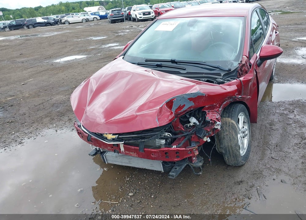 2018 CHEVROLET CRUZE LT AUTO VIN: 3G1BE6SM1JS616466