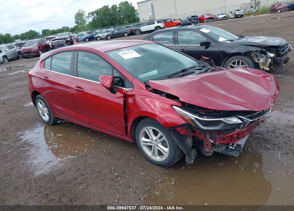 2018 CHEVROLET CRUZE LT AUTO VIN: 3G1BE6SM1JS616466