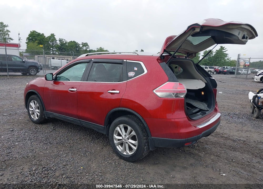 2014 NISSAN ROGUE SV VIN: 5N1AT2MV1EC850640