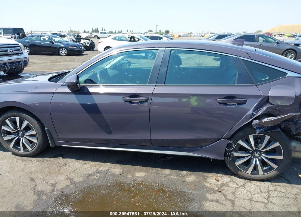 2023 HONDA CIVIC EX-L /EX-L W/O BSI VIN: 19XFL1H78PE001228