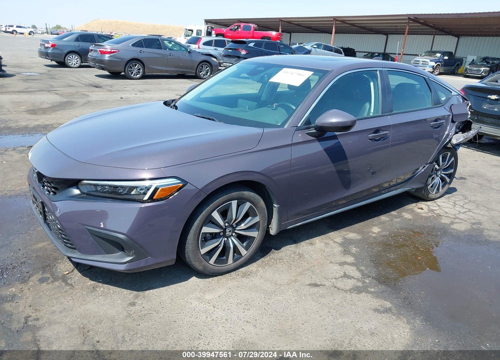 2023 HONDA CIVIC EX-L /EX-L W/O BSI VIN: 19XFL1H78PE001228