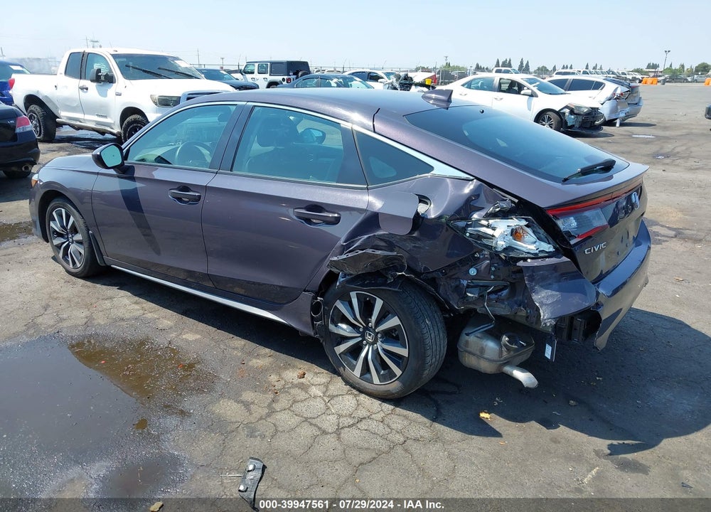 2023 HONDA CIVIC EX-L /EX-L W/O BSI VIN: 19XFL1H78PE001228