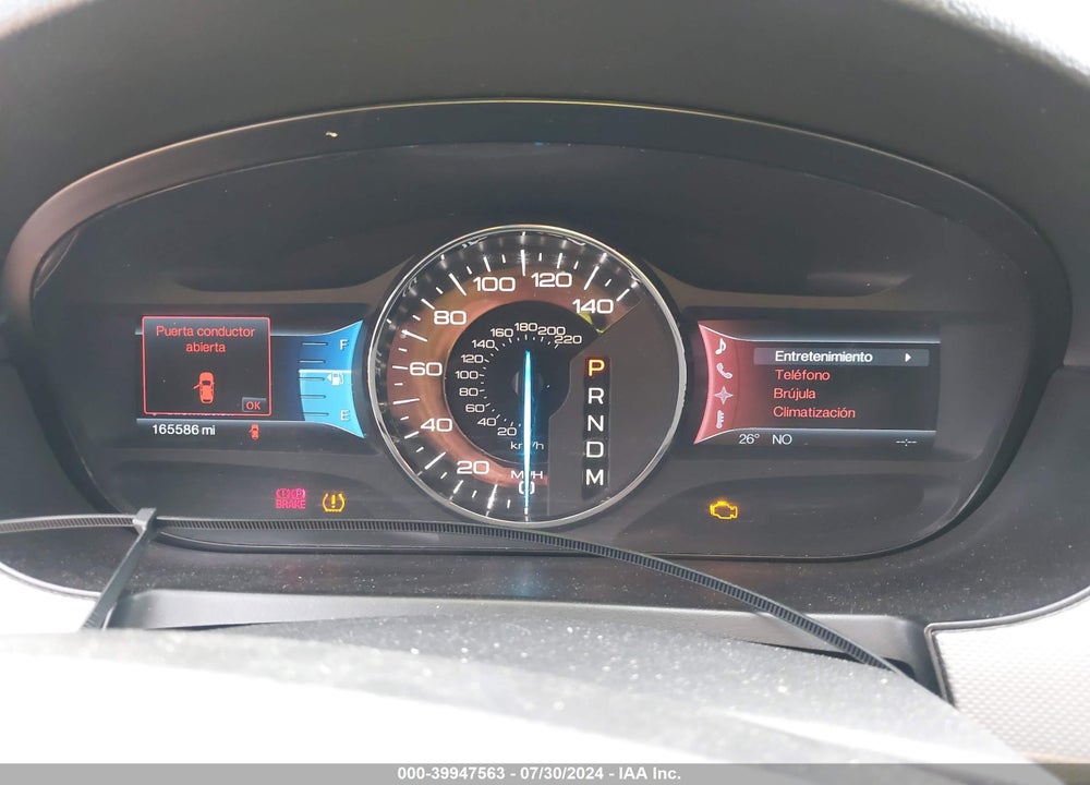 2011 FORD EDGE SEL VIN: 2FMDK4JCXBBA17946