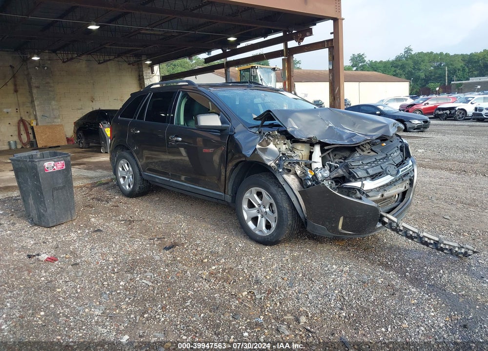 2011 FORD EDGE SEL VIN: 2FMDK4JCXBBA17946