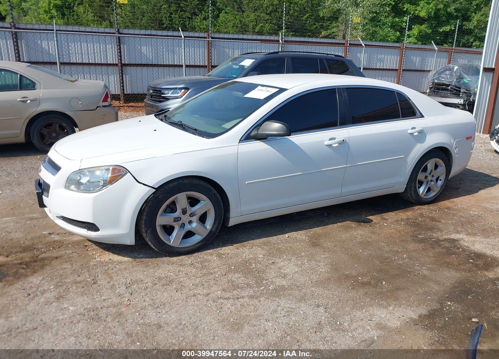 2012 CHEVROLET MALIBU LS VIN: 1G1ZA5EU0CF395398