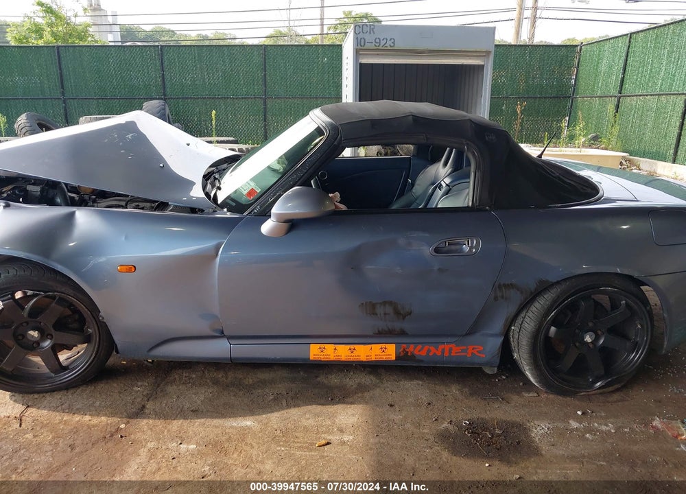 2002 HONDA S2000 VIN: JHMAP11492T004457