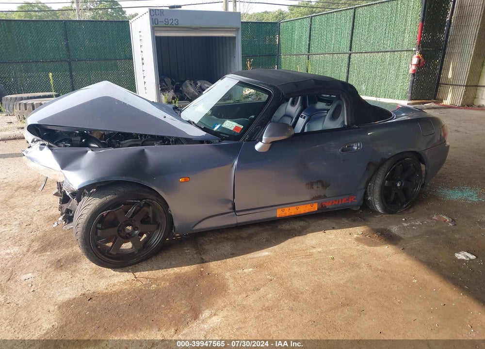 2002 HONDA S2000 VIN: JHMAP11492T004457