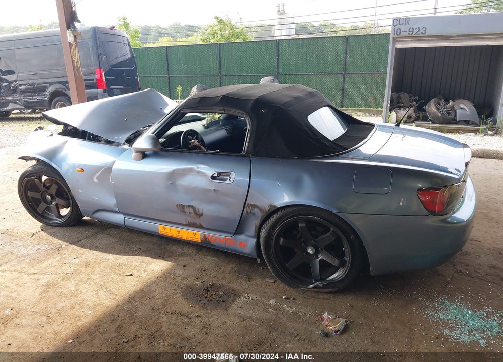 2002 HONDA S2000 VIN: JHMAP11492T004457