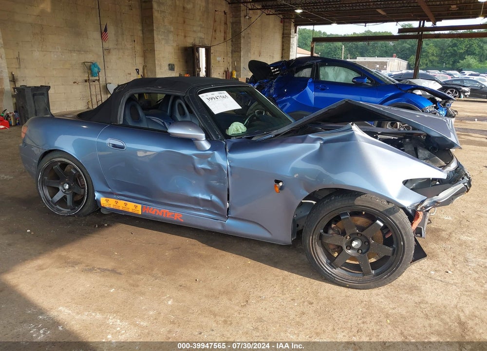 2002 HONDA S2000 VIN: JHMAP11492T004457