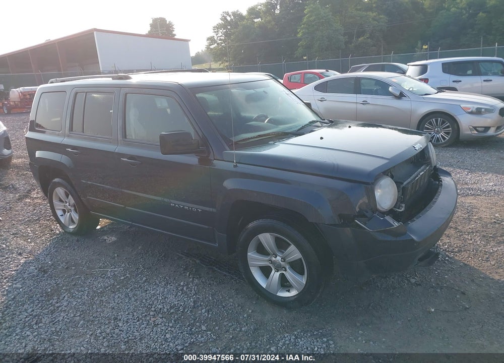 2014 JEEP PATRIOT LATITUDE VIN: 1C4NJRFB3ED718271