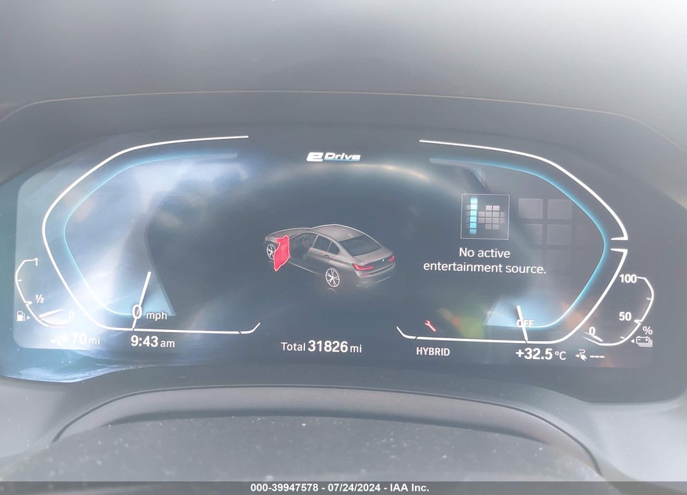 2022 BMW 3 SERIES 330E VIN: 3MW5P7J01N8C37132