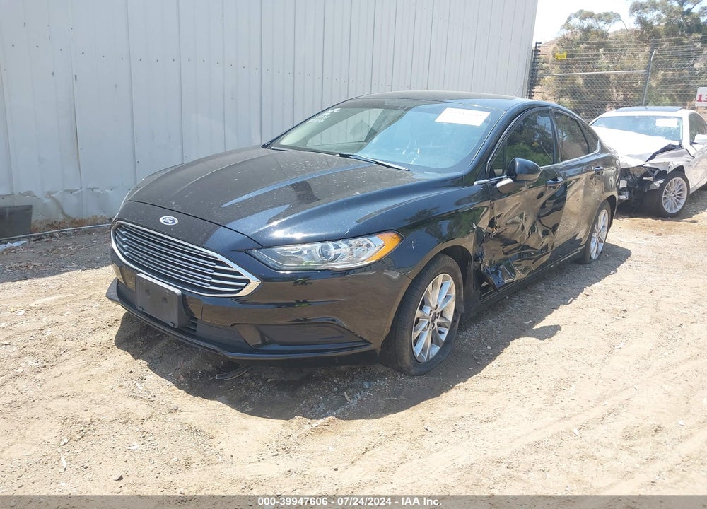 2017 FORD FUSION SE VIN: 3FA6P0H71HR294985