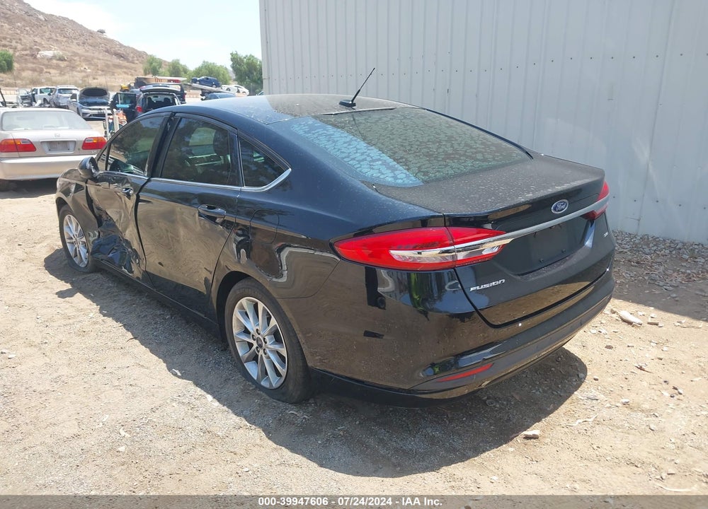 2017 FORD FUSION SE VIN: 3FA6P0H71HR294985