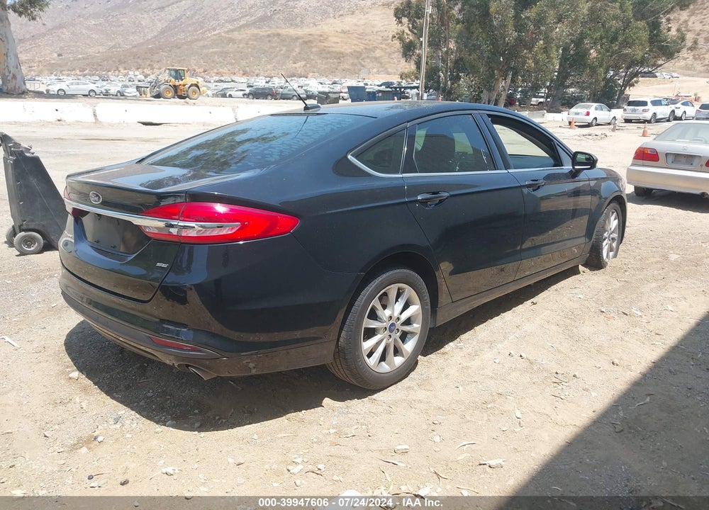 2017 FORD FUSION SE VIN: 3FA6P0H71HR294985