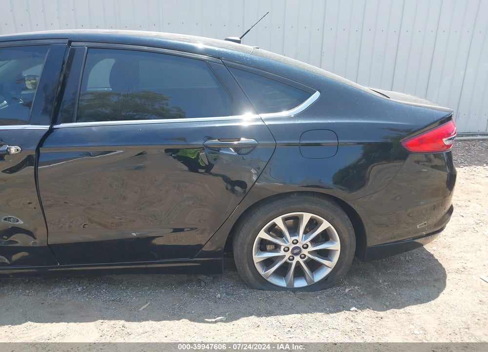 2017 FORD FUSION SE VIN: 3FA6P0H71HR294985