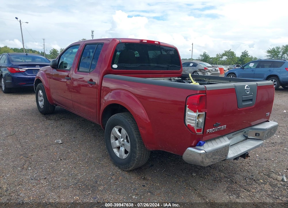 2009 NISSAN FRONTIER SE VIN: 1N6AD07UX9C400416