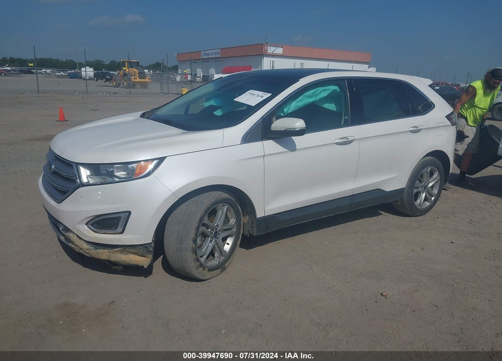 2018 FORD EDGE TITANIUM VIN: 2FMPK3K97JBC53320