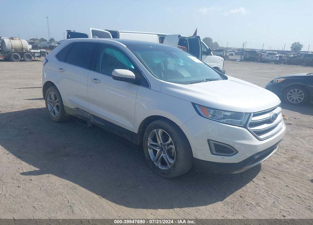 2018 FORD EDGE TITANIUM VIN: 2FMPK3K97JBC53320
