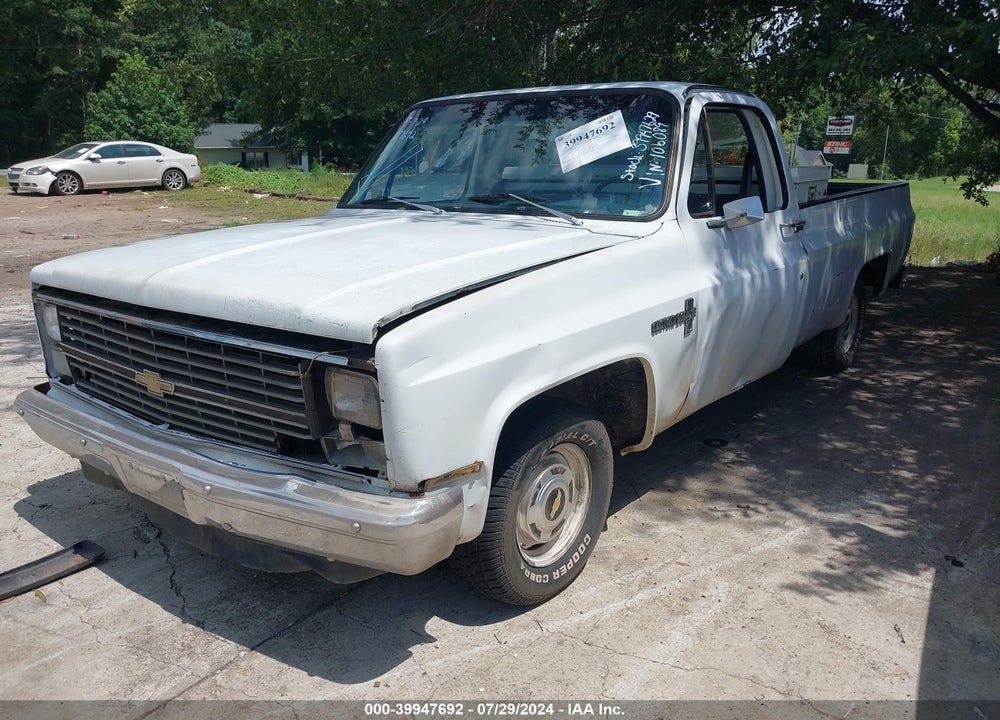 1983 CHEVROLET C10 VIN: 2GCDC14HXD1106089