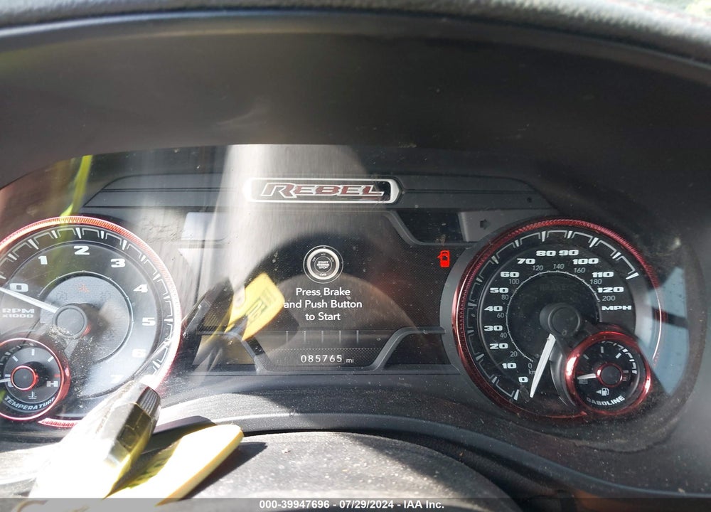 2020 RAM 1500 REBEL 4X4 5'7 BOX VIN: 1C6SRFLT0LN279553