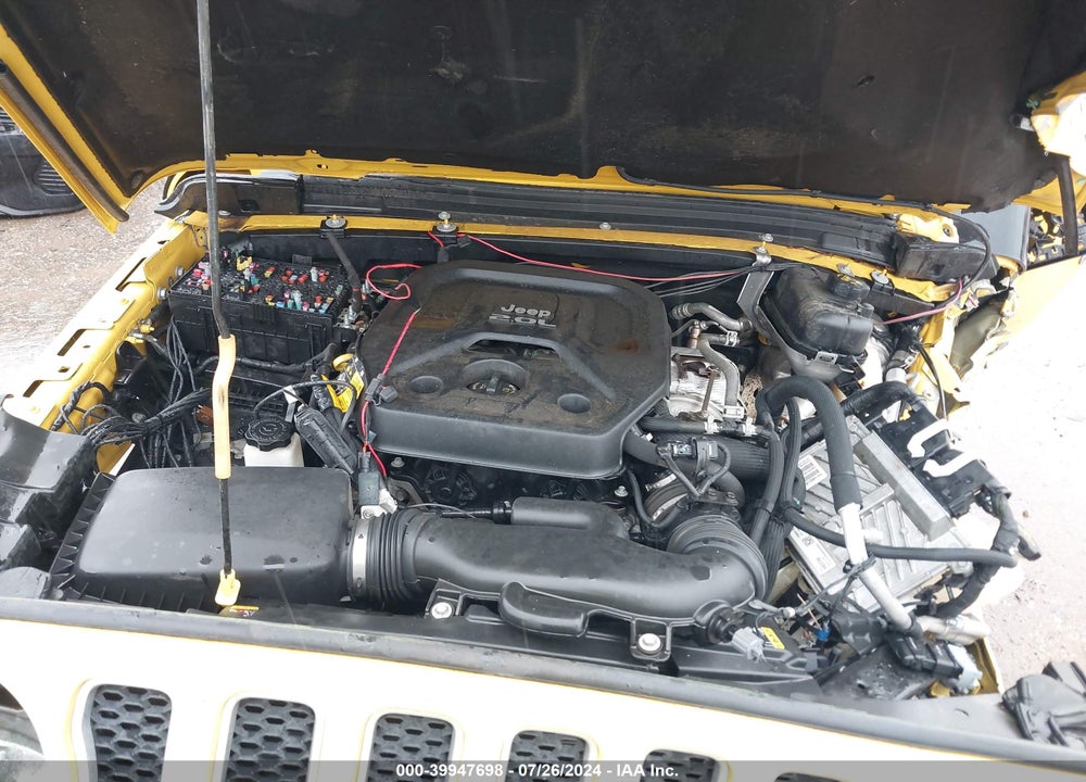 2021 JEEP WRANGLER UNLIMITED SAHARA 4X4 VIN: 1C4HJXEN9MW505664