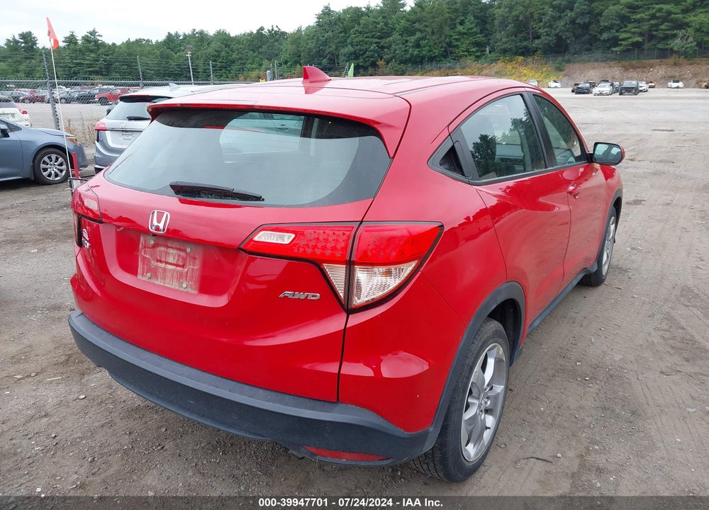 2017 HONDA HR-V LX VIN: 3CZRU6H31HG709969