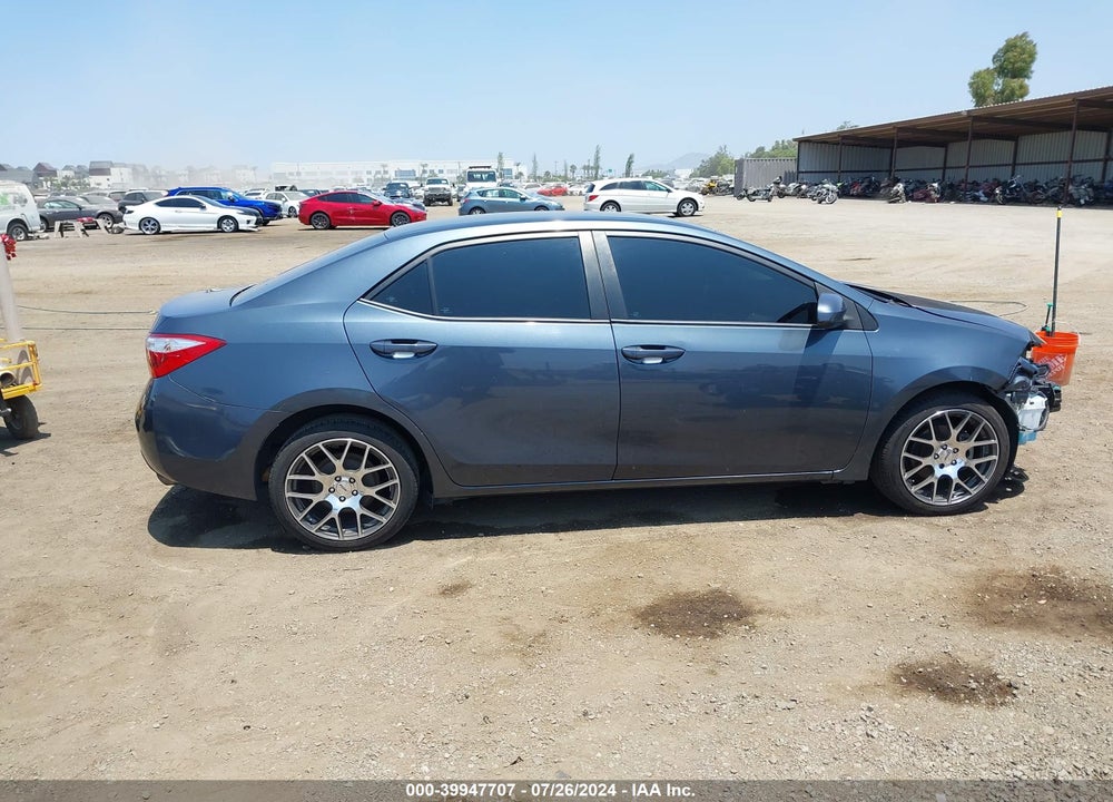 2015 TOYOTA COROLLA LE VIN: 2T1BURHE1FC416946