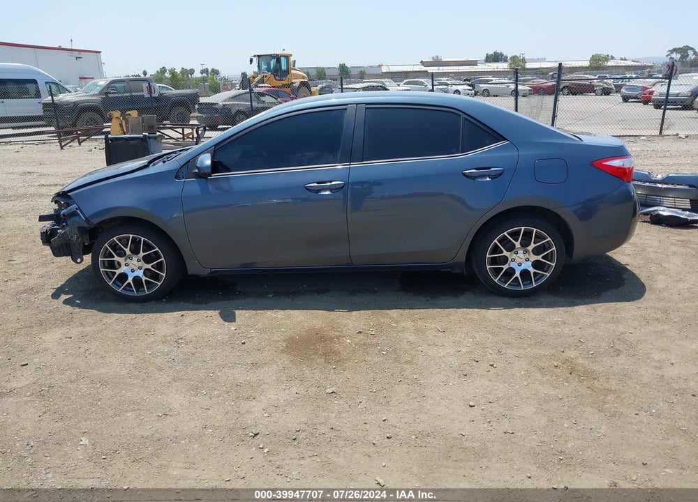 2015 TOYOTA COROLLA LE VIN: 2T1BURHE1FC416946