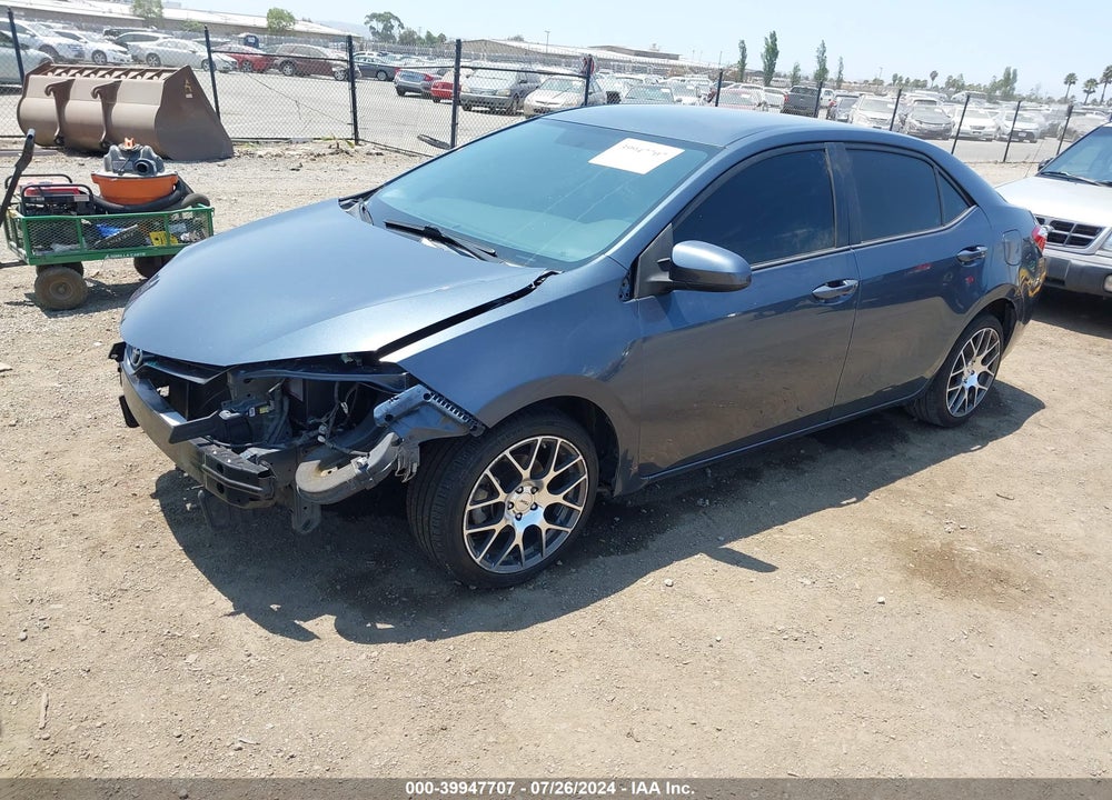 2015 TOYOTA COROLLA LE VIN: 2T1BURHE1FC416946