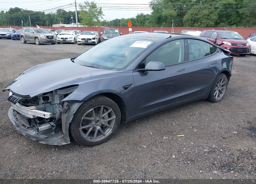 2023 TESLA MODEL 3 LONG RANGE DUAL MOTOR ALL-WHEEL DRIVE VIN: 5YJ3E1EB9PF707835