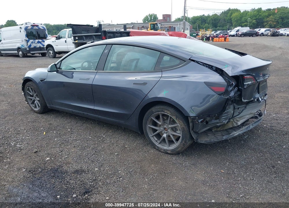 2023 TESLA MODEL 3 LONG RANGE DUAL MOTOR ALL-WHEEL DRIVE VIN: 5YJ3E1EB9PF707835