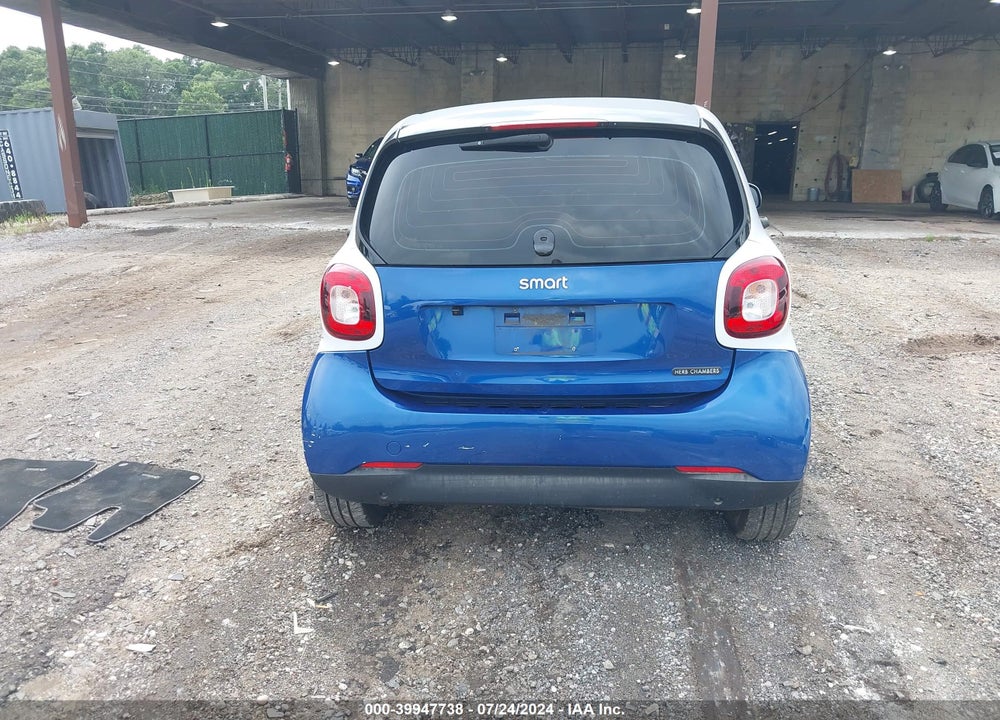 2016 SMART FORTWO PASSION/PRIME/PROXY/PURE VIN: WMEFJ5DA8GK059580