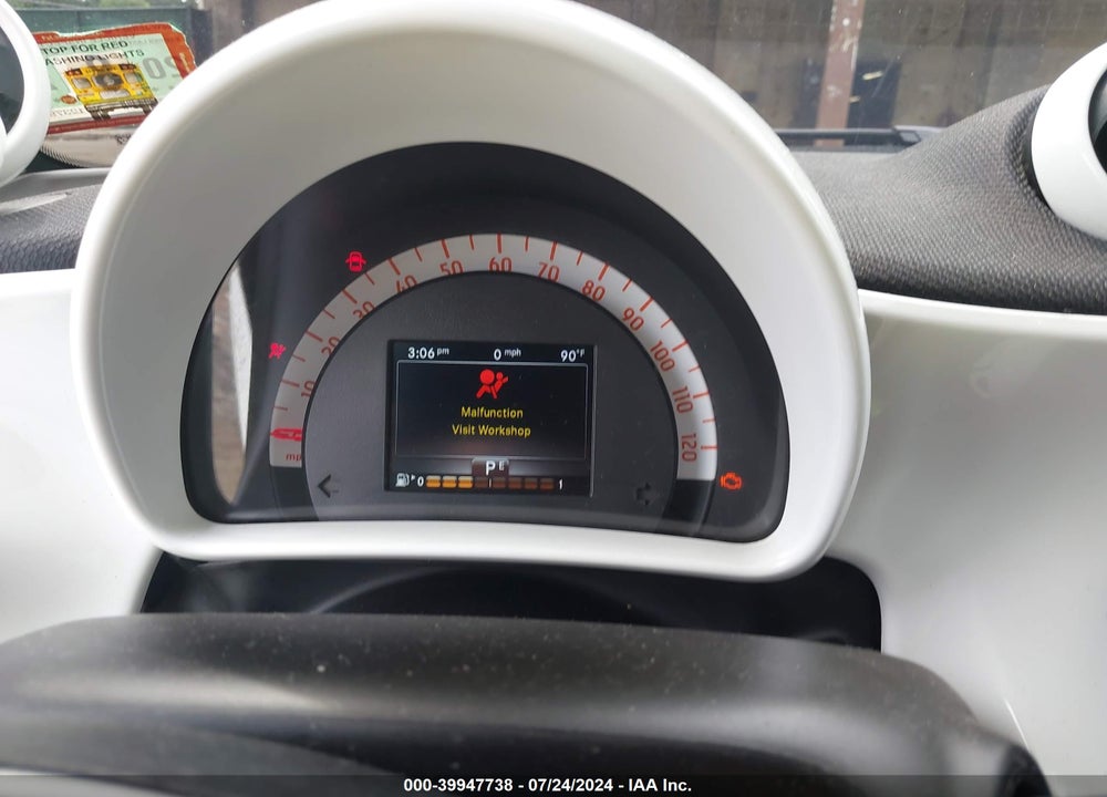 2016 SMART FORTWO PASSION/PRIME/PROXY/PURE VIN: WMEFJ5DA8GK059580