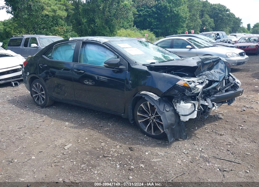 2019 TOYOTA COROLLA XSE VIN: 2T1BURHE1KC149866