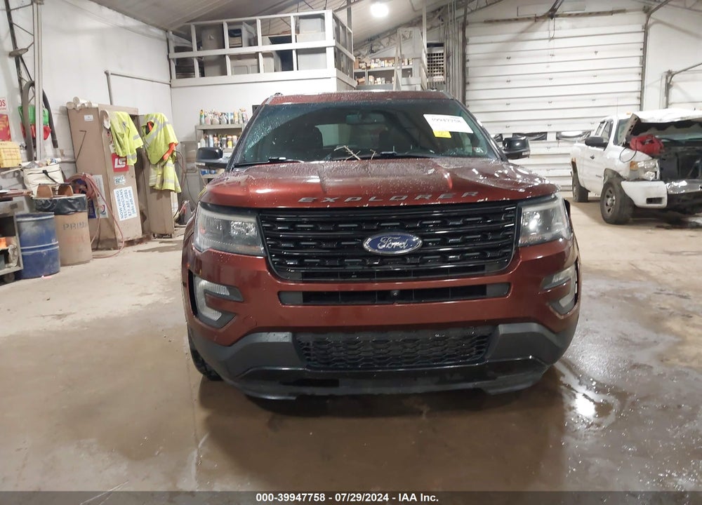 2016 FORD EXPLORER SPORT VIN: 1FM5K8GT1GGC02597