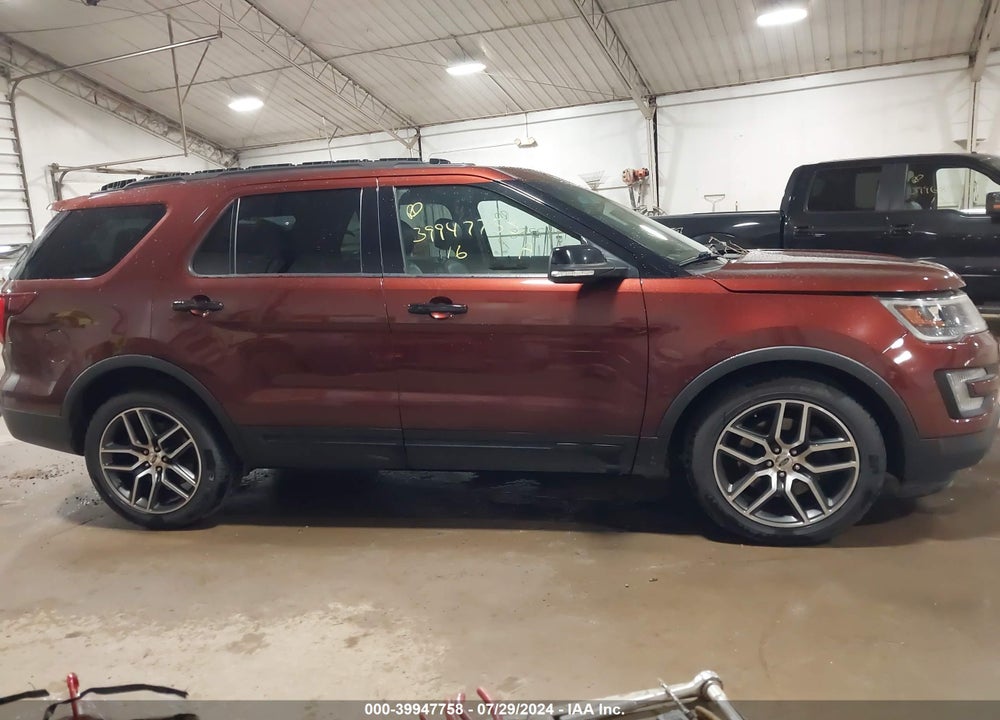 2016 FORD EXPLORER SPORT VIN: 1FM5K8GT1GGC02597