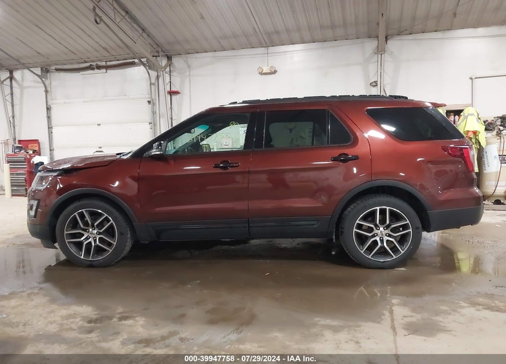 2016 FORD EXPLORER SPORT VIN: 1FM5K8GT1GGC02597