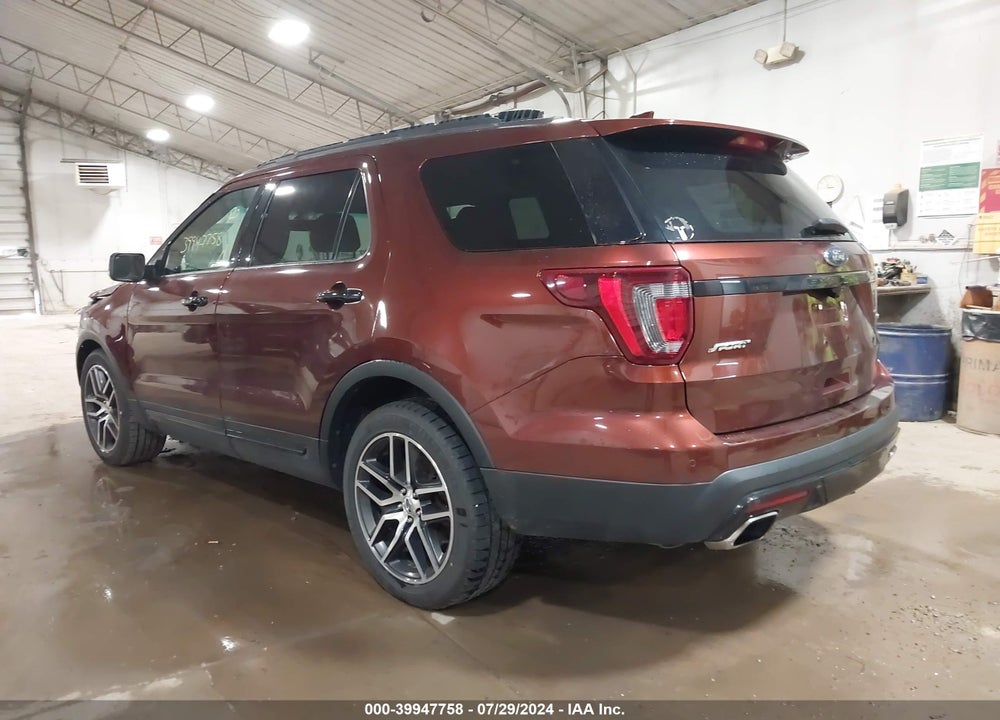 2016 FORD EXPLORER SPORT VIN: 1FM5K8GT1GGC02597
