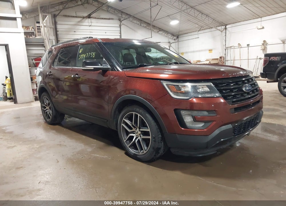 2016 FORD EXPLORER SPORT VIN: 1FM5K8GT1GGC02597
