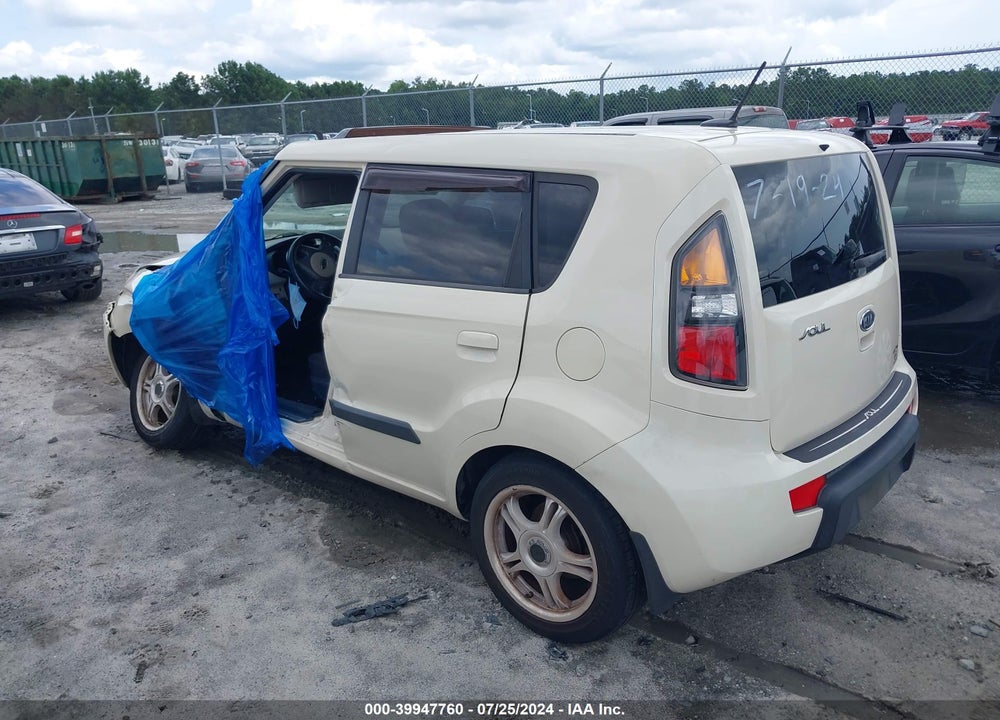 2010 KIA SOUL VIN: KNDJT2A29A7165805