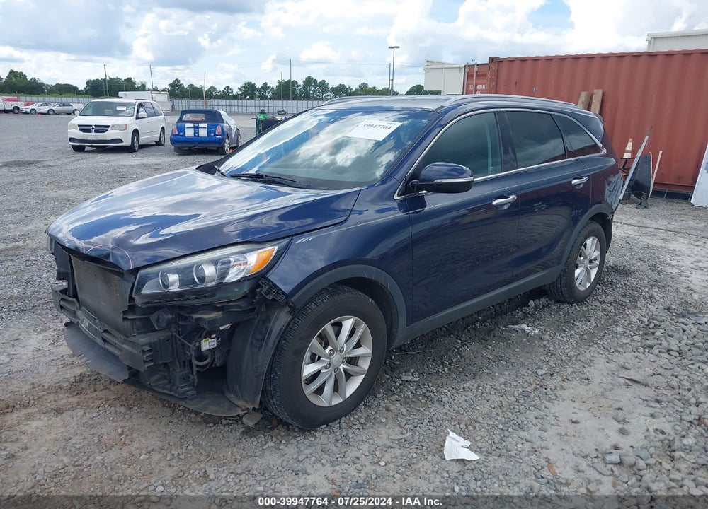 2016 KIA SORENTO 3.3L LX VIN: 5XYPG4A56GG003422