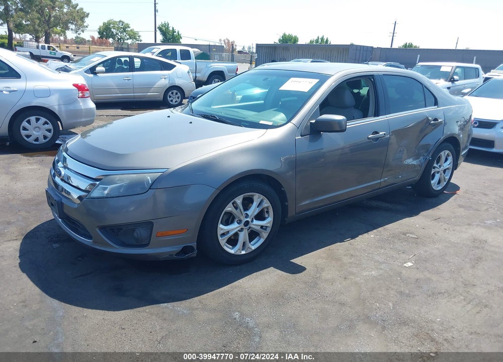 2012 FORD FUSION SE VIN: 3FAHP0HA0CR195197